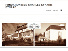 Tablet Screenshot of fond-eynard.ch